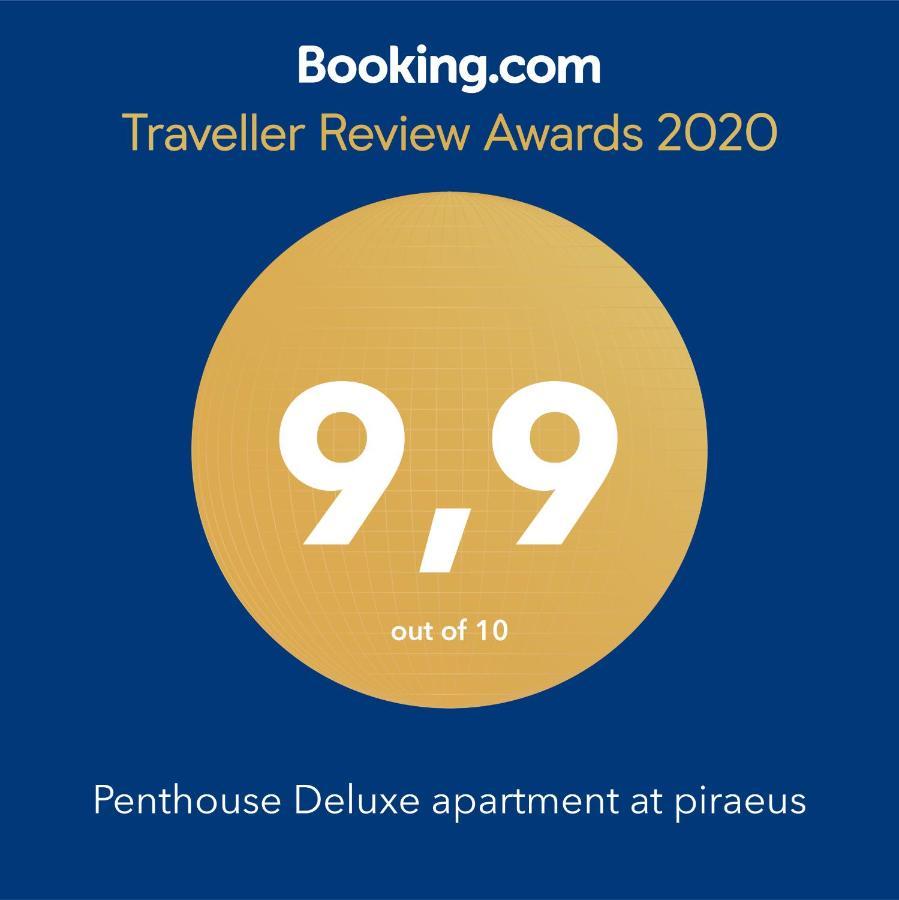 Penthouse Deluxe Apartment At Piraeus Ngoại thất bức ảnh